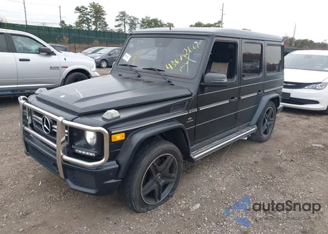2014 Mercedes-Benz G 63 Amg 4Matic z USA, uszkodzony, nr VIN WDCYC7DF5EX222169